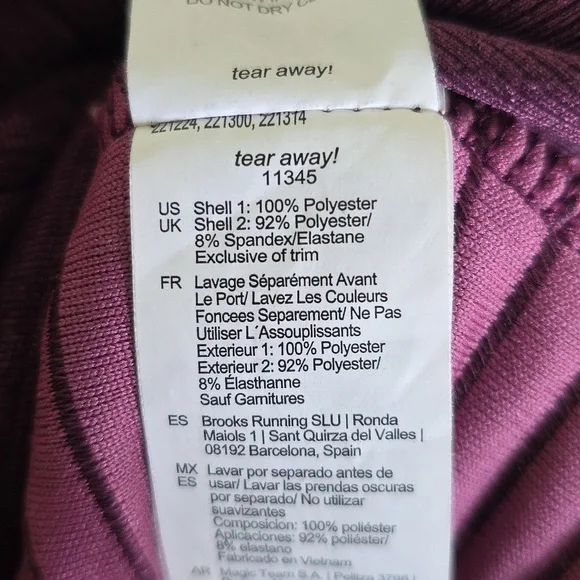 Brooks Fly By ½ Zip Running Top Jacket Size Large - Picture 12 of 12